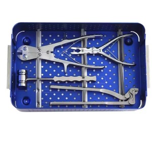 Kit de Instrumentos Veterinarios Profesionales para Cirugía Ortopédica, Instrumentos Médicos para Huesos, Herramientas Veterinarias para Animales de Medicab Instruments - Product Image 3