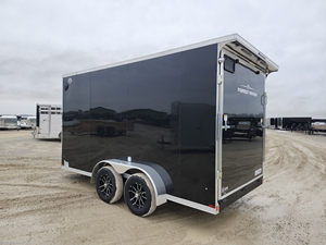 Remolque de Carga Cerrado US Cargo 7x14 de 2027, 84" de Altura Interior, Eje Tándem, Remolque Utilitario con Puerta de Rampa en V para Venta - Product Image 4
