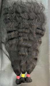 Cheveux bouclés indiens bruts de qualité supérieure 16 pouces 100% cheveux humains vierges pour la coiffure de perruques et la vente en gros au meilleur prix - Product Image 2