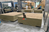 Haute densité Lana De Roca laine minérale en vrac haute densité thermique matériau d'isolation chaude Fabrication pour l'isolation thermique