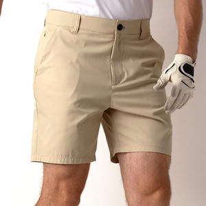 กางเกงขาสั้นเล่นกอล์ฟสำหรับผู้ชายกางเกงขาสั้นระบายอากาศสีพื้นแฟชั่นลำลองสวมใส่ทุกวันแห้งเร็วสำหรับฤดูร้อน - Product Image 3