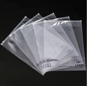 High Quality Eco Friendly Double Zipper Food <b>Storage</b> Plastic Ziplock <b>Bag</b> Pe <b>Zip</b> Lock Packaging <b>Bag</b> - Product Image 2