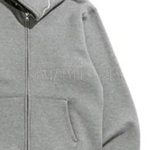 Ropa de calle de alta calidad Sudadera con capucha y cremallera de cara completa Ropa de moda para hombres Sudaderas con capucha con cremallera de cara completa personalizada para hombres - Product Image 4