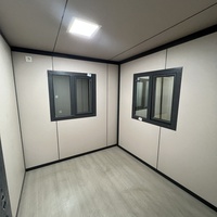 Maison conteneur portable, acier préfabriqué, mobile sur roues, kit plat, de petite taille à luxe, pour logement, bureau et usage extérieur