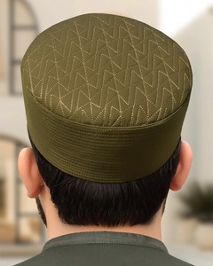 Casquette islamique respirante pour homme avec lignes de couture nettes, tissu imperméable, heures de prière, sports de plein air, décontracté, quotidien, réglable - Product Image 6