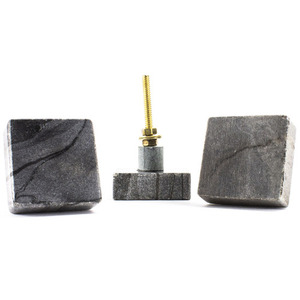 Bouton en marbre de forme et de taille personnalisées, couleur personnalisée, pierre polie, fabriqué en Inde - Product Image 3