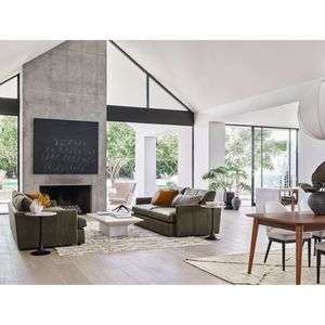 Sofá Seccional en Forma de L de 3 Piezas Estilo Chesterfield, Tapizado en Cuero, 2 Plazas, Mueble para Sala de Estar con Relleno de Esponja - Product Image 4