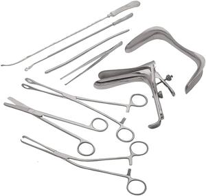 Juego de instrumentos quirúrgicos médicos, kit de Ginecología de 9 piezas, precio al por mayor de acero inoxidable de Pakistán - Product Image 3