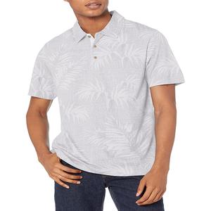 Manches courtes Performance pour hommes à séchage rapide pour polo chemise de golf en maillot piqué tactique en polyester tricoté - Product Image 1