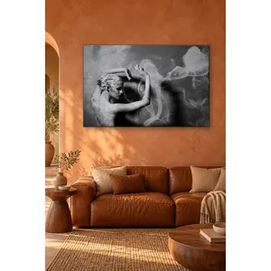 Fida Woman Dancing in Smoke Impression sur toile - Product Image 4
