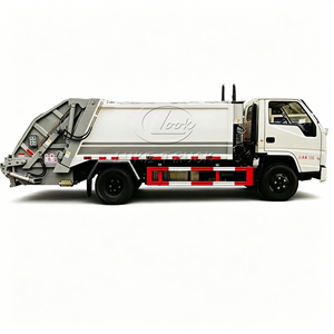 Popular Camión Compactador de Basura Ligero JMC Shunda 4x2 Diésel, Mini Camión Compactador de Residuos, Disponible con Volante a la Izquierda (LHD) y a la Derecha (RHD) para África y el Sudeste Asiático - Product Image 3