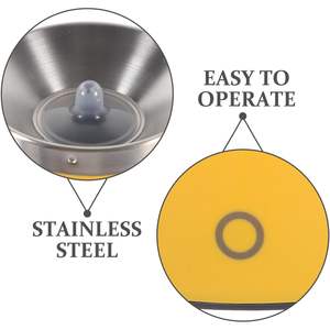 Friteuse portable Myrva 1100 W en acier inoxydable, commande manuelle, friteuse électrique domestique pour rouleaux et banderillas - Product Image 6