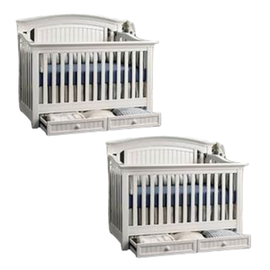 Mobilier design européen pour enfants Chaise longue en bois massif pour bébé box pour bébé lits pour enfants parcs et lits pour enfants directement en usine - Product Image 6