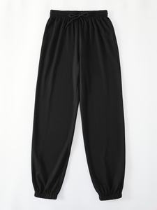 Pantalones de chándal con patrón de esqueleto con diamantes de imitación Tallas grandes Pierna ancha Trajes estampados para la graduación de regreso a la escuela de invierno-Color sólido - Product Image 4