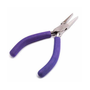 Alicates de Punta Plana de Acero Inoxidable, Herramienta Manual de Alta Resistencia para Manualidades, Joyería y Uso Doméstico - Product Image 1