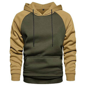 Sweats à capuche solides pour hommes Sports Soft Blend Fleece Sweatshirts à capuche avec poche Kanga Hoodies - Product Image 5