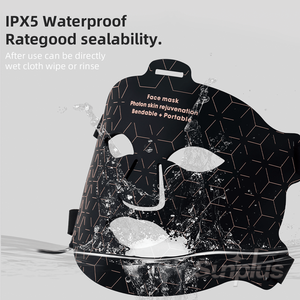 <span class=keywords><strong>Masque</strong></span> facial <span class=keywords><strong>LED</strong></span> de photothérapie personnalisé SunPlus, 4 à 7 couleurs, doux, en silicone NIR, PDT <span class=keywords><strong>LED</strong></span>, beauté infrarouge, photon, vente OEM - Product Image 6