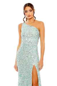 ชุดราตรีออกงานทรงยาวปักเลื่อมติดลูกปัดแขนกุดออกงานปาร์ตี้งานเลี้ยงตอนเย็นหรูหรา - Product Image 5