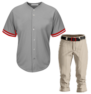 Logo personnalisé Design respirant grande taille léger confortable maillot de baseball ensemble de vêtements de sport pour adultes imprimé prix raisonnable - Product Image 1