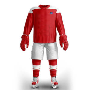 Uniforme de Hockey sobre Hielo de Alta Calidad, Transpirable, 100% Poliéster, Diseñado para Prácticas Repetidas y Movimiento Activo en el Hielo - Product Image 1