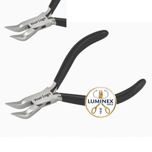 Your Trusted Manufacturing Partner Bent Nose <b>Pliers</b> High Quality Stainless Steel Jewelry Tool for Stone Setting Wire Bending - Product Image 4