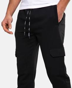 Pantalons pour hommes Pantalon de jogging décontracté d'été en coton Pantalon de survêtement pour homme Pantalon personnalisé de couleur noire multi-poches pour le printemps et l'automne - Product Image 5