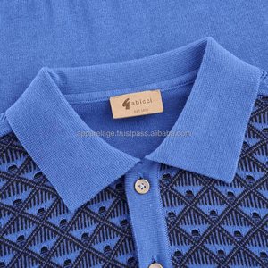 Golf de alta calidad de lujo OEM para polo 100% logotipo personalizado patrón de impresión digital Slim Fit secado rápido poliéster de gran tamaño - Product Image 3