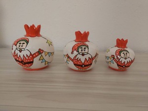 Adornos Decorativos de Granada Navideños DAFNI, Hechos a Mano en Plástico, Set de Regalo Promocional Novedoso de Estambul - Product Image 4
