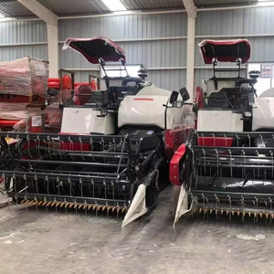 KUBOTA PRO988Q Moissonneuse-batteuse de riz à 5 rangs 4x4 machines agricoles à entraînement par roues pour la récolte et le travail des grains de blé et des travaux agricoles - Product Image 1