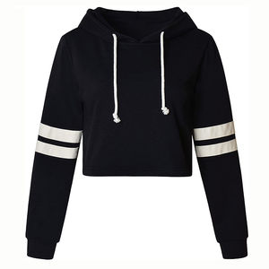 OEM Sweatshirts à capuche pour femmes, poids lourd, avec impression personnalisée, en tissu tricoté éponge pour l'automne - Product Image 3