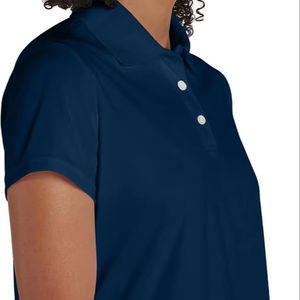 Cool DRI Performance para mujer, camisa de polo, camisa de punto deportiva informal sólida con función transpirable que absorbe la humedad - Product Image 2