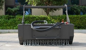 Efficient Hydraulic Skid Steer Mulcher Attachment Pump Carbide Tooth Brush Cutter Grass <b>Shredder</b> for Construction for 10-15 Ton - Product Image 6