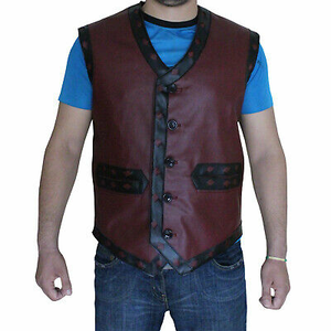 Personalizado al por mayor transpirable motocicleta hombres Chaleco de cuero nueva llegada 100% cintura superior abrigo chaleco para hombres - Product Image 6