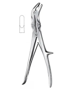 Rongeurs en os STILLE (courbé) Instruments chirurgicaux Rongeur en os en acier inoxydable de haute qualité par Zuol - Product Image 1