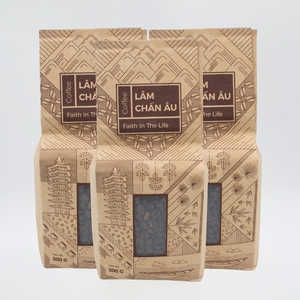 500g Vietnam gros grains de café Robusta grains de café torréfiés vente en gros OEM/ODM Service Vietnam grains de café emballage dans une boîte - Product Image 5