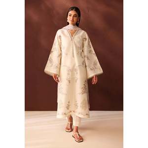 Tissu satiné jacquard brodé SF-4481 - Product Image 1