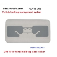 Lámpara de lector RFID UHF de largo alcance 1-6m RS232 Wiegand 26/34 Software de demostración C # Sistema de Windows para estacionamiento de automóviles