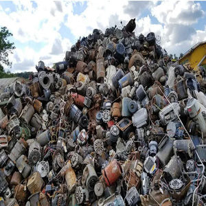 Moteurs électriques industriels usagés, mélange de têtes de moteurs HM, fils de cuivre, recyclage de métaux en vrac - Product Image 2