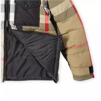 Nueva Chaqueta Acolchada para Hombre, Diseño 2026, Cálida, con Capucha, Cierre de Cremallera, Transpirable, Elástica, Forro de Algodón, Cuello Alto, para Invierno