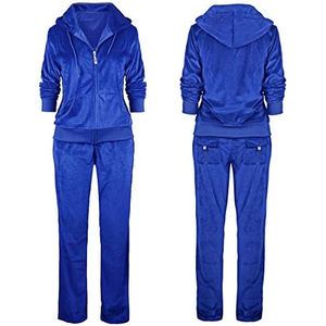 Survêtement 2 pièces avec logo personnalisé pour femmes, vêtements de sport, survêtement avec capuche, design OEM - Product Image 2