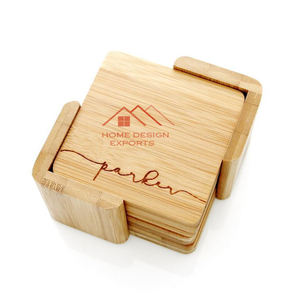 ที่รองแก้วทำจากไม้บริสุทธิ์ที่รองแก้วไม้สำหรับตกแต่งบ้านโรงแรม - Product Image 6