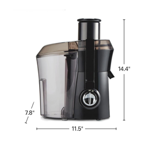 Presse-agrumes, grande goulotte d'alimentation de 3 pouces pour fruits et légumes entiers, facile à nettoyer, sans BPA, moteur 800W, noir - Product Image 6