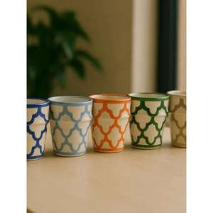 Tajín Marroquí Auténtico, Olla de Cerámica Hecha a Mano, Tajín Tradicional para Horno y Estufa, Resistente al Calor, Ecológico para Cocinas - Product Image 1