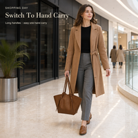 Sac à bandoulière personnalisé avec logo en relief, deux sangles, sac à main en cuir PU pour femmes, prêt pour FBA, DDP, OEM, ODM, marque privée, faible MOQ
