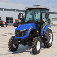 60 PS starker landwirtschaftlicher Traktor für Obstgärten, Felder und Nassfelder