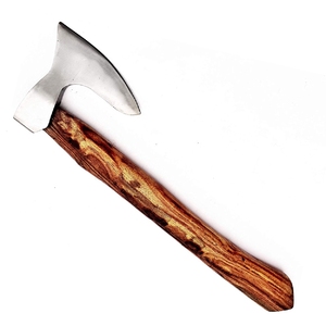 Direct Factory Sale Custom Hand Forged Carbon Steel Viking <b>Axe</b> with <b>Wood</b> Handle Industrial Grade Camping Survival Tool - Product Image 1