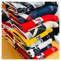 Camiseta Estampada de Calidad Prémium para Hombre de Marca Original Lote de Saldo por Cancelación de Pedido de Bangladesh
