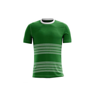 Maillot de football en polyester respirant pour hommes, tissu évacuant l'humidité pour les clubs et les équipes sportives, vêtements de football confortables pour garçons - Product Image 3