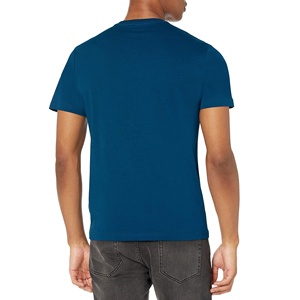 Camiseta de Algodón 100% para Hombre, Corte Regular, Dobladillo Curvo Largo, Ajuste Musculoso y Delgado, Camiseta Deportiva para Gimnasio - Product Image 5
