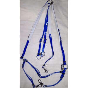 Placa de pecho de caballo de PVC ligera y duradera, tachuela ecuestre cómoda ajustable para competición de entrenamiento de equitación - Product Image 1